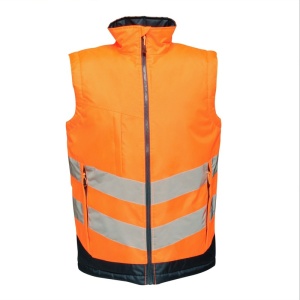 Regatta Pro Hi-Vis Insulated Bodywarmer (Orange)